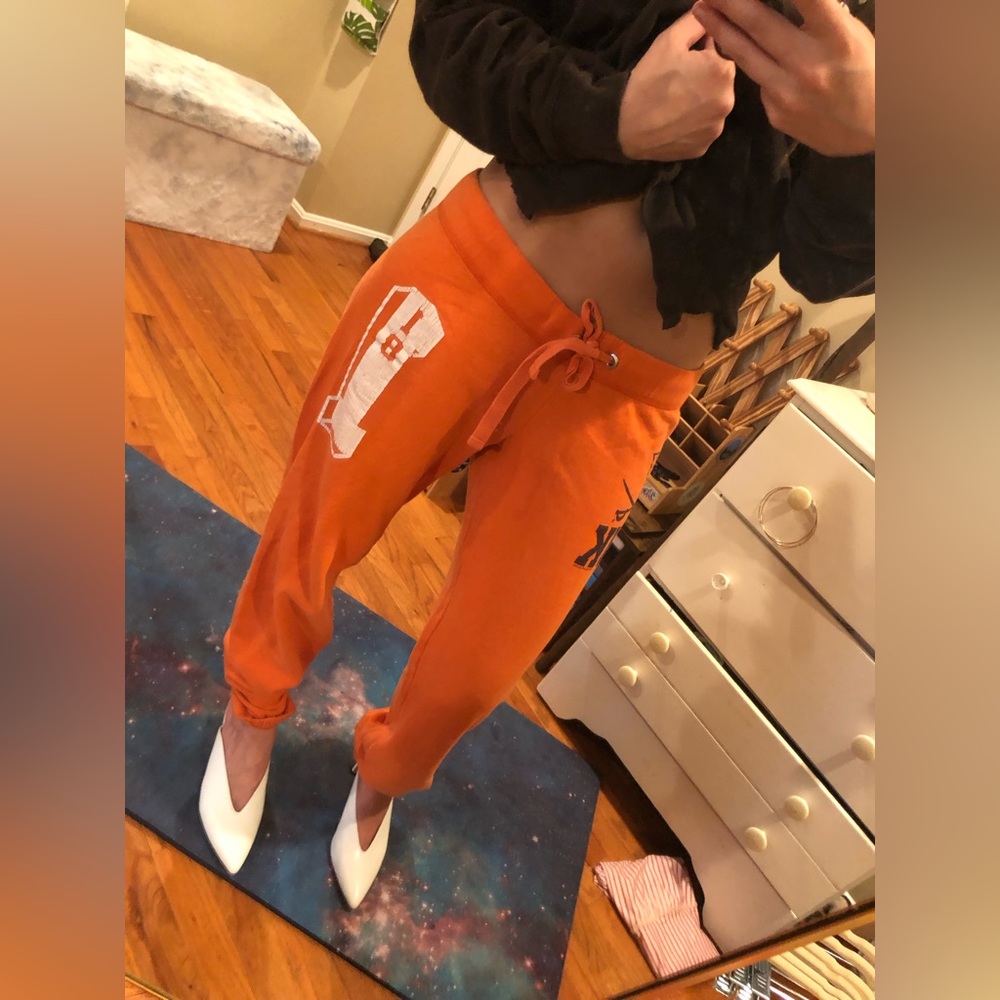 Victoria’s Secret Pink University of Virginia 5th & Ocean Sweatpants Joggers Low